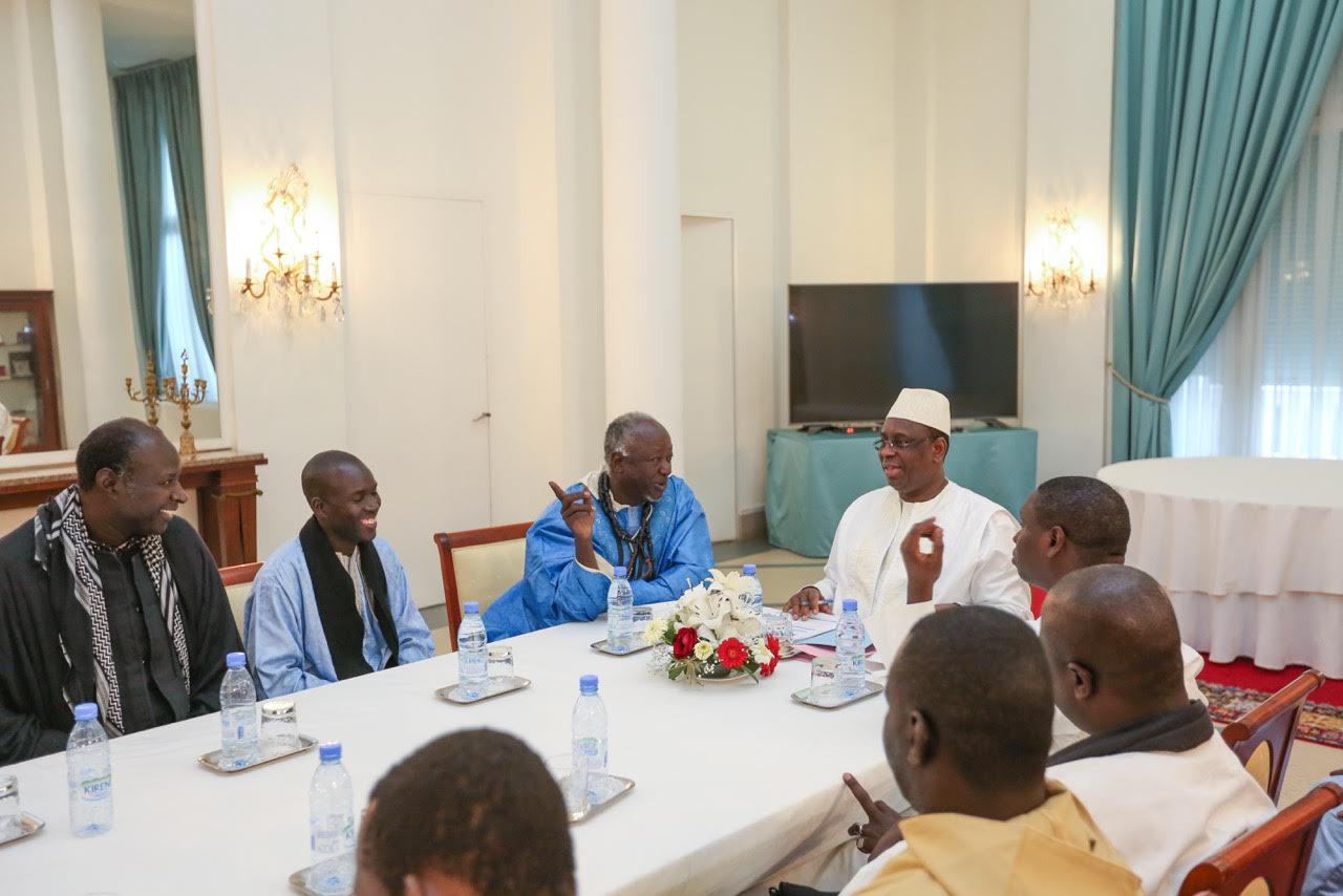 AUDIENCE AU PALAIS : Le président Macky Sall a reçu cheikh Ndigueul Fall
