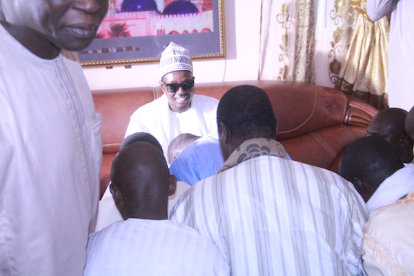 TOUBA / Les images de la visite de courtoisie que Cheikh Bass Abdou Khadre a effectuée chez Serigne Moustapha El Hadj Bara
