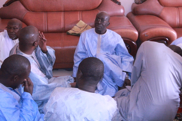 TOUBA / Les images de la visite de courtoisie que Cheikh Bass Abdou Khadre a effectuée chez Serigne Moustapha El Hadj Bara