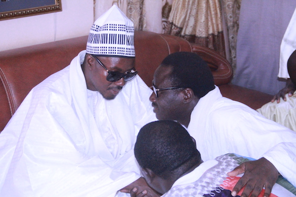 TOUBA / Les images de la visite de courtoisie que Cheikh Bass Abdou Khadre a effectuée chez Serigne Moustapha El Hadj Bara