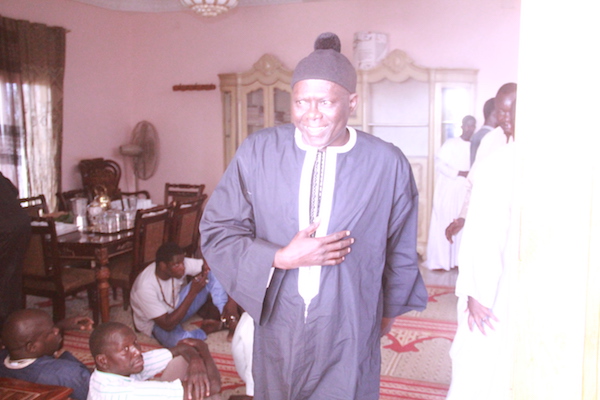 TOUBA / Les images de la visite de courtoisie que Cheikh Bass Abdou Khadre a effectuée chez Serigne Moustapha El Hadj Bara
