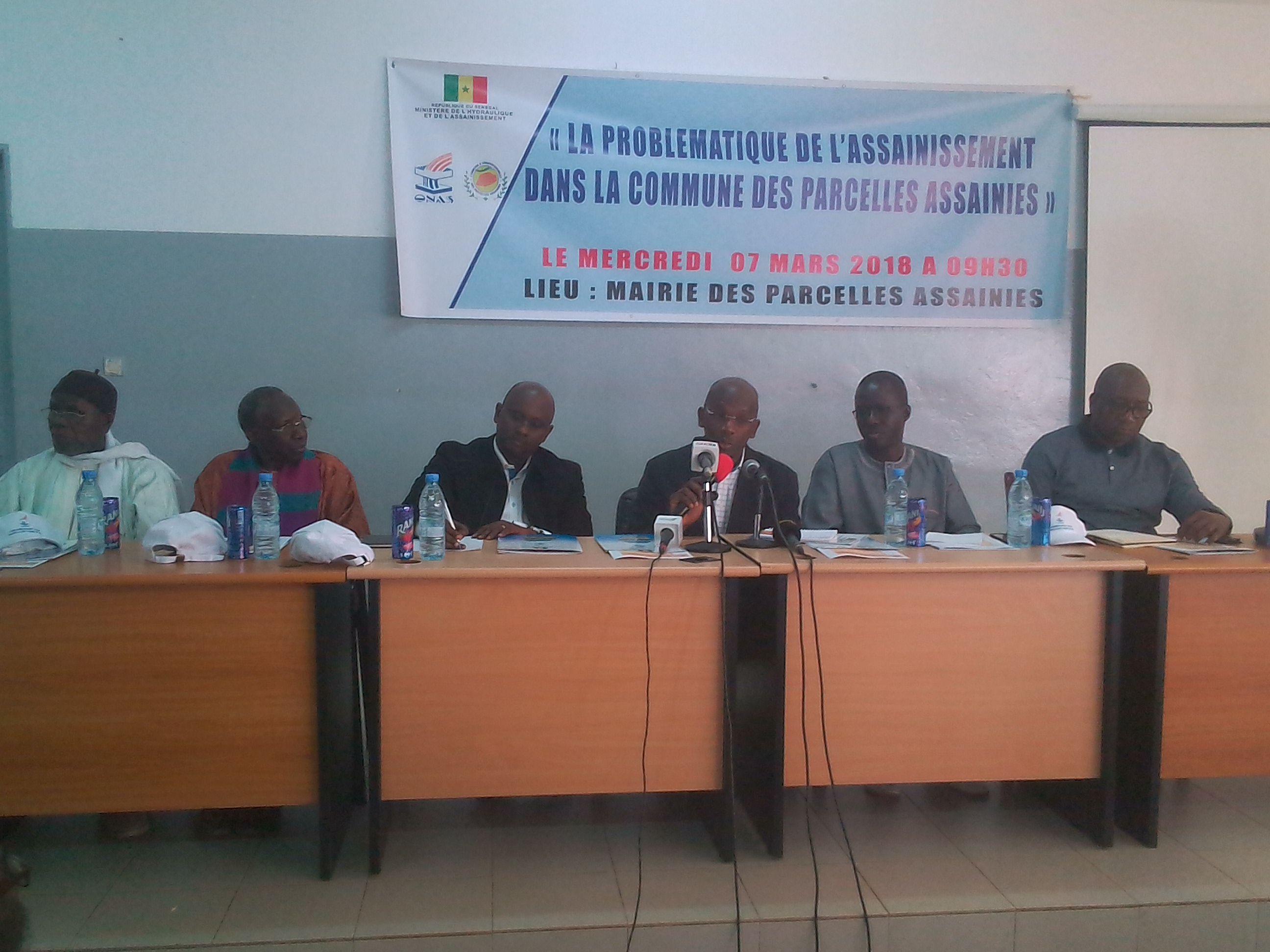 L'assainissement aux Parcelles Assainies : L'Onas et la mairie réfléchissent pour un meilleur cadre de vie