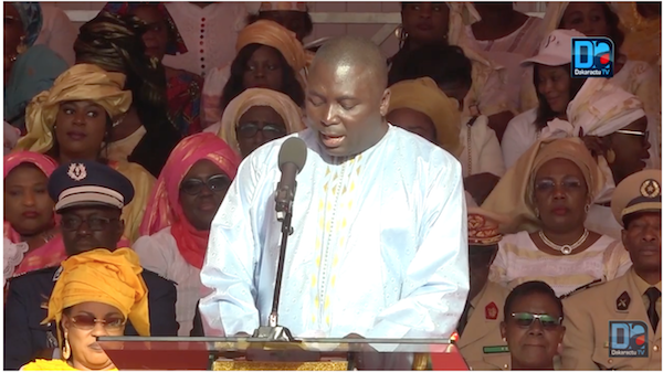 Célébration de la Journée internationale de la Femme : Recevant Macky Sall, Bamba Fall s'en tient à son discours de bienvenue
