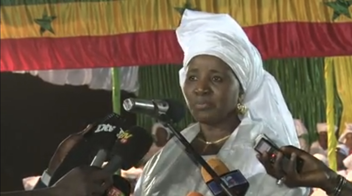 KAOLACK : Mariama Sarr liste et vante les réalisations du Président Macky Sall pour le Saloum et le Sénégal