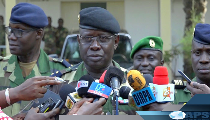 Kaolack : Le CEMGA insiste sur la prise en charge de l'hébergement des militaires