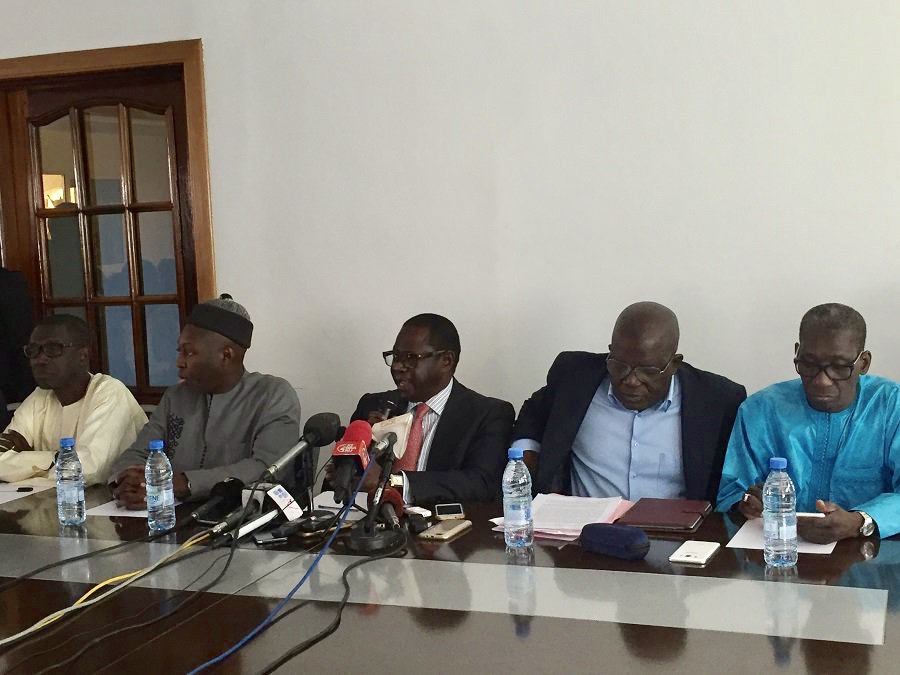 La libération des personnes arrêtées : l’autre combat de l’opposition qui a marché pour le départ de Aly Ngouille Ndiaye (communiqué)