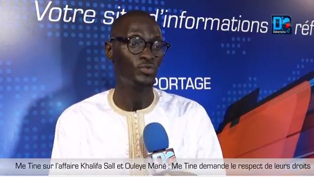Système parrainage des candidats à la Présidentielle : Me Abdoulaye TINE dénonce « un projet d’attentat au pluralisme démocratique au Sénégal ».