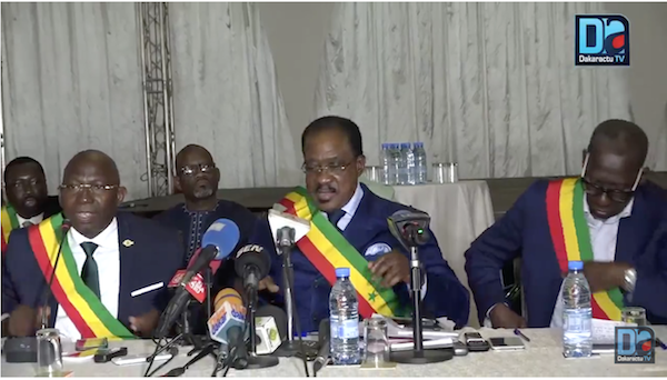 Conférence de presse de députés non inscrits et du groupe parlementaire "Liberté et Démocratie" : Intervention du Président Me Madické NIANG