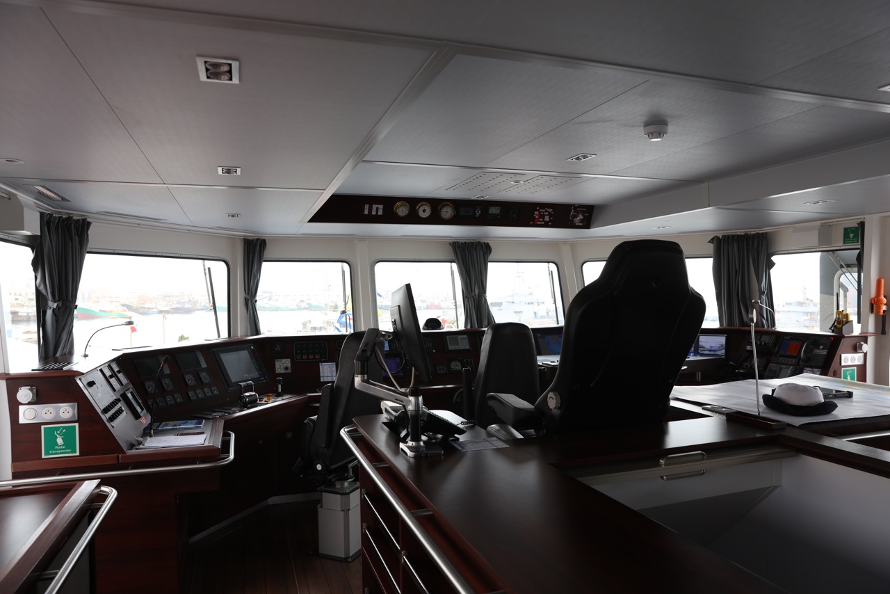 Baptême officiel du navire Fouladou : Patrouilleur en haute mer