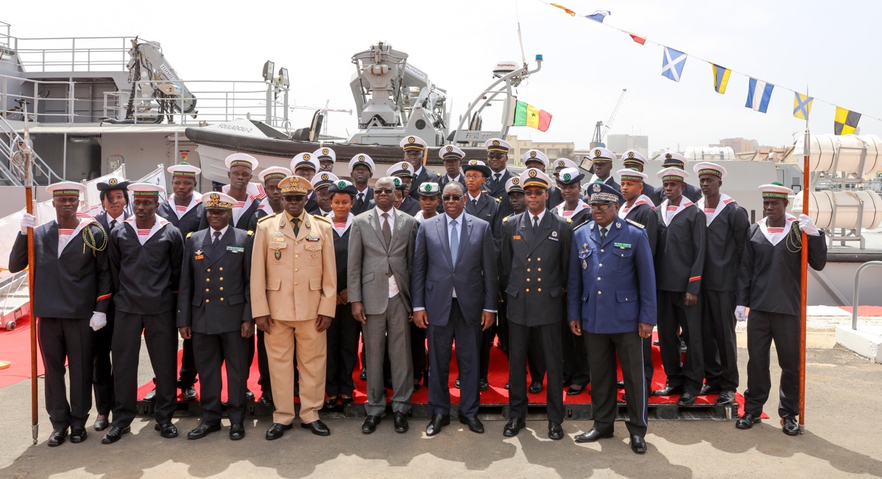 Baptême officiel du navire Fouladou : Patrouilleur en haute mer