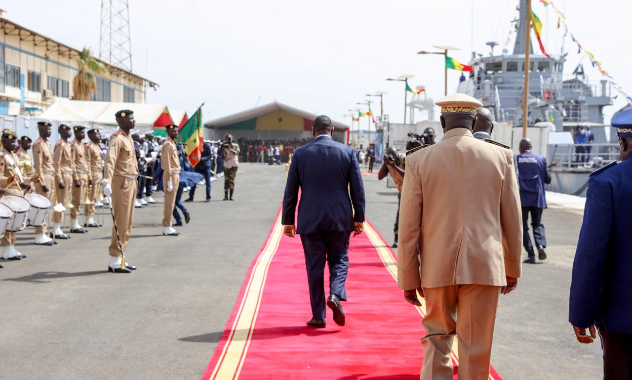 Baptême officiel du navire Fouladou : Patrouilleur en haute mer