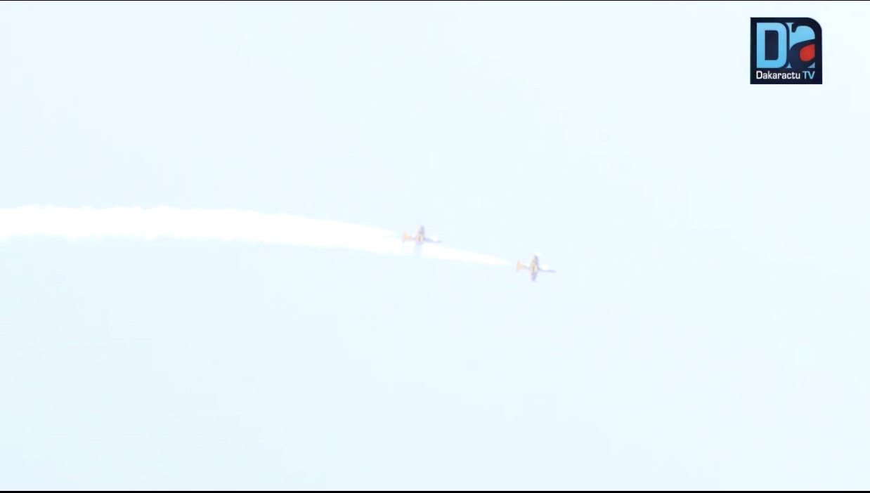 CES DEUX AVIONS QUI ONT DÉFILÉ CE 4 AVRIL- Des L-39NG, dernière évolution de L'Albatros fabriqués par une entreprise Tchèque et testés au Sénégal