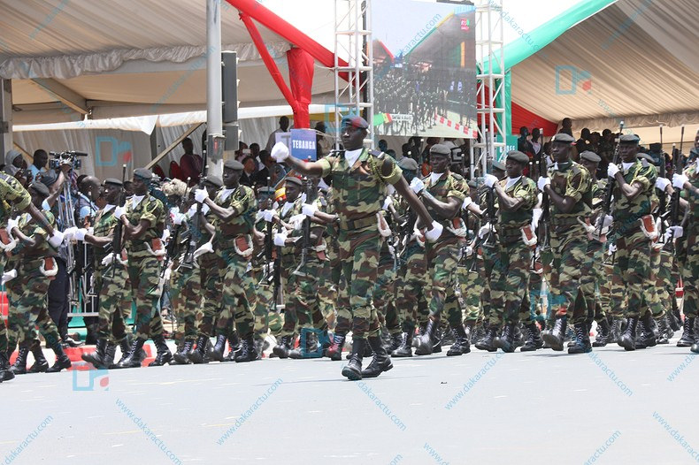​Défilé du 4 avril : Les soldats ont arboré les plus belles tenues