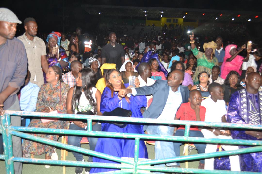 Les images du concert de Wally Ballago Seck et le Raam Daan à Kaolack