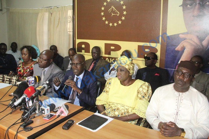 Polémique autour du parrainage citoyen : l’Apr accuse l’opposition de vouloir fragiliser la démocratie sénégalaise