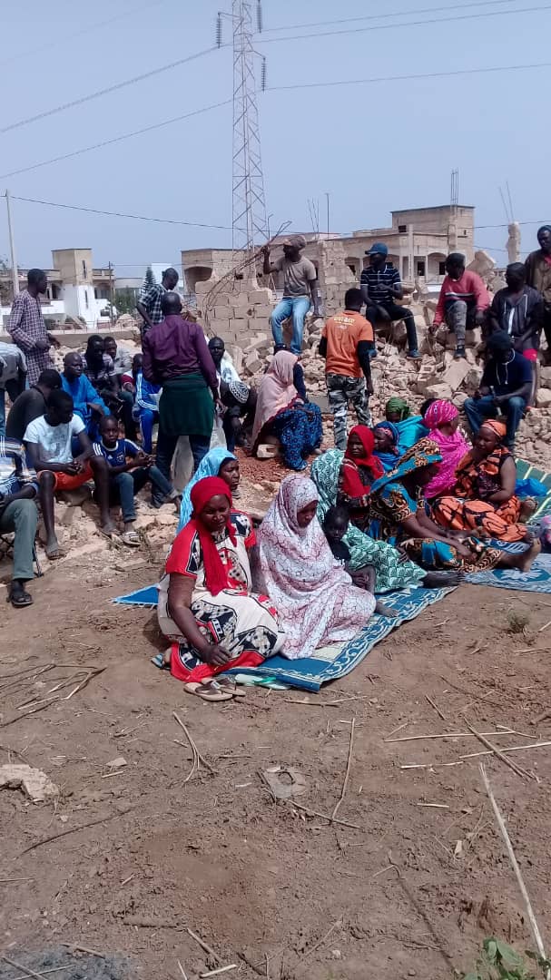 THIÈS : Les propriétaires des 200 maisons démolies par la SOPRIM, entament une grève de la faim