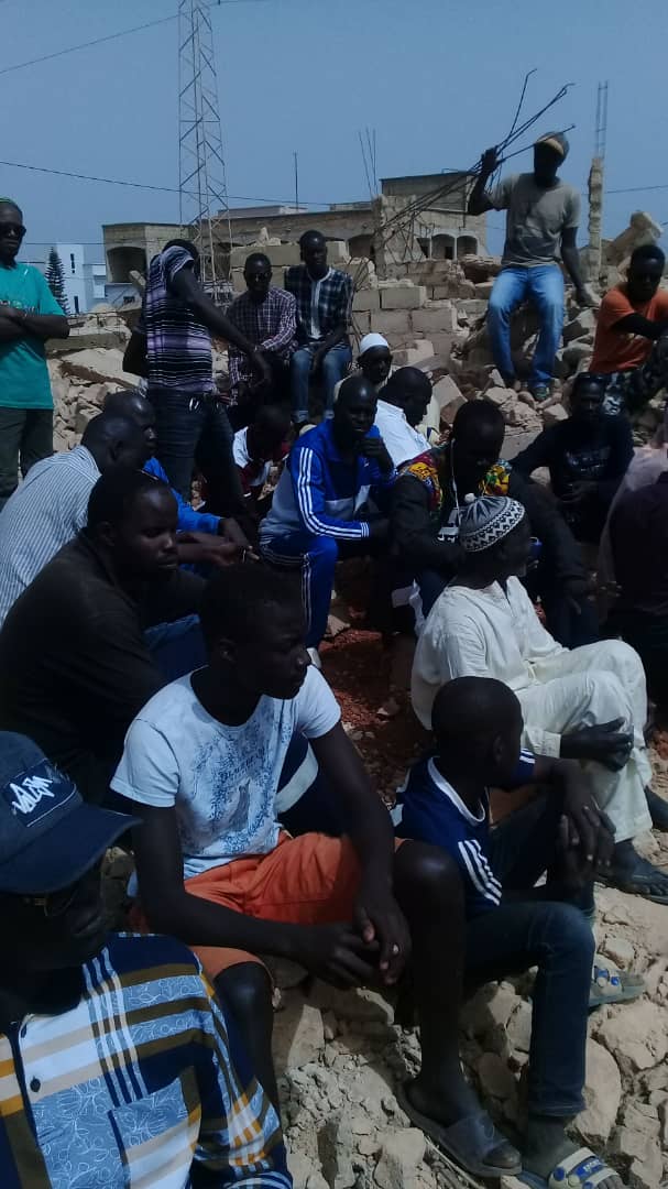 THIÈS : Les propriétaires des 200 maisons démolies par la SOPRIM, entament une grève de la faim