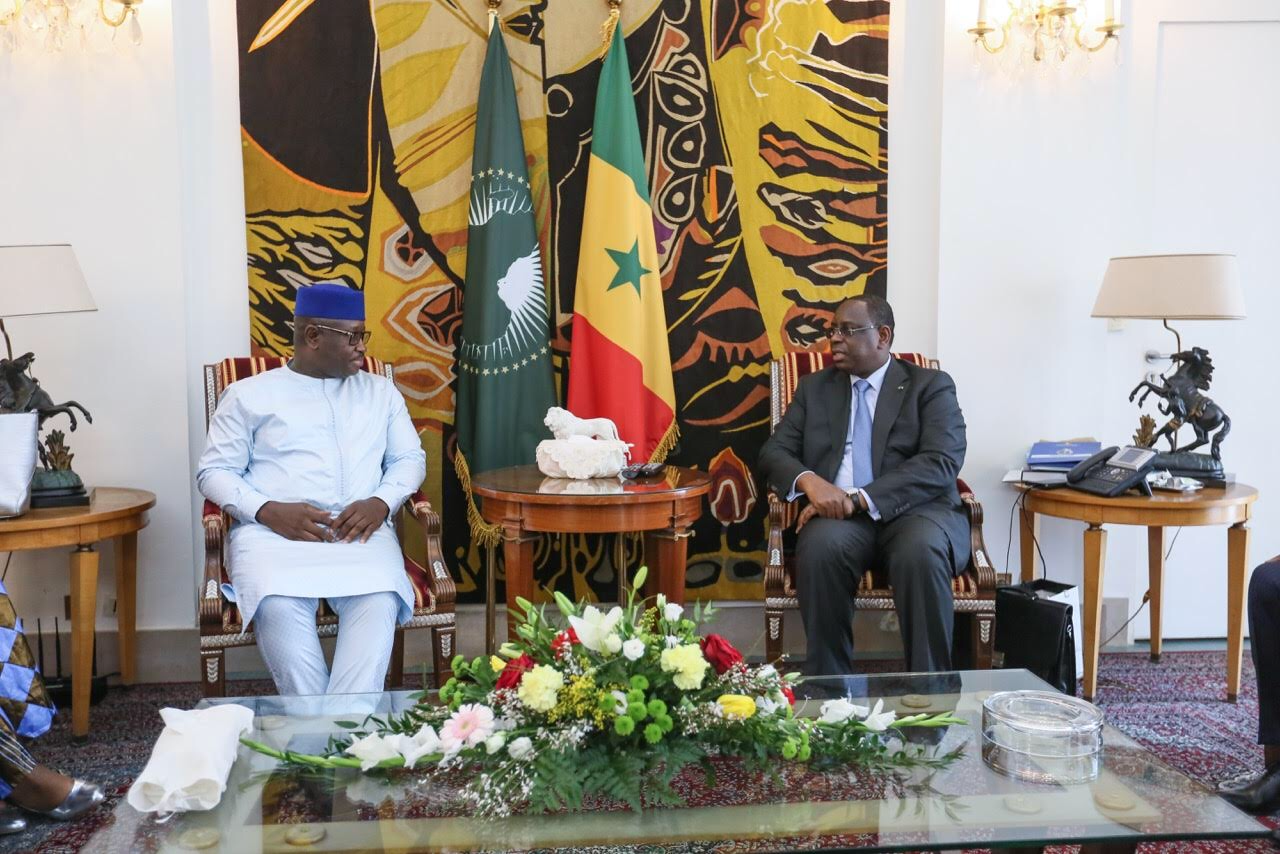 Visite de SE Julius Maada BIO Président élu de la République de Sierra Léone