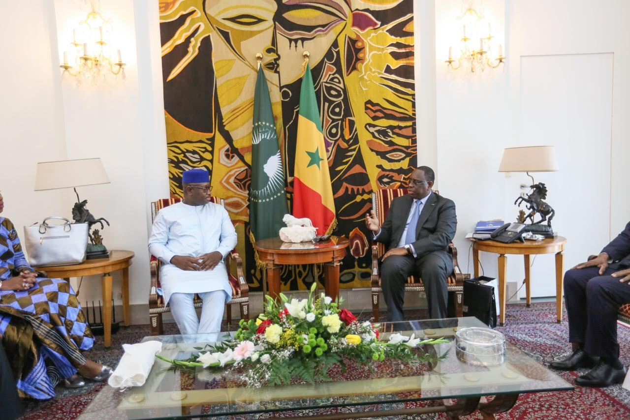 Visite de SE Julius Maada BIO Président élu de la République de Sierra Léone