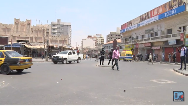 La situation revient au calme aux alentours du centre-ville