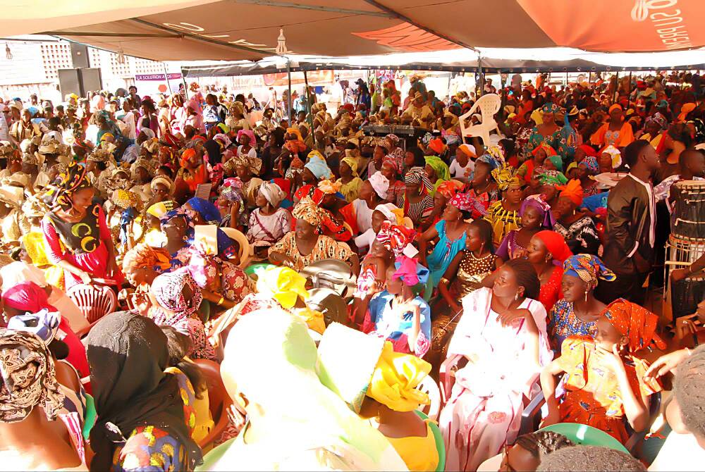 Les images du financement  des femmes du Mouvement « And ak Wa Mangara Falat Macky » à Diourbel