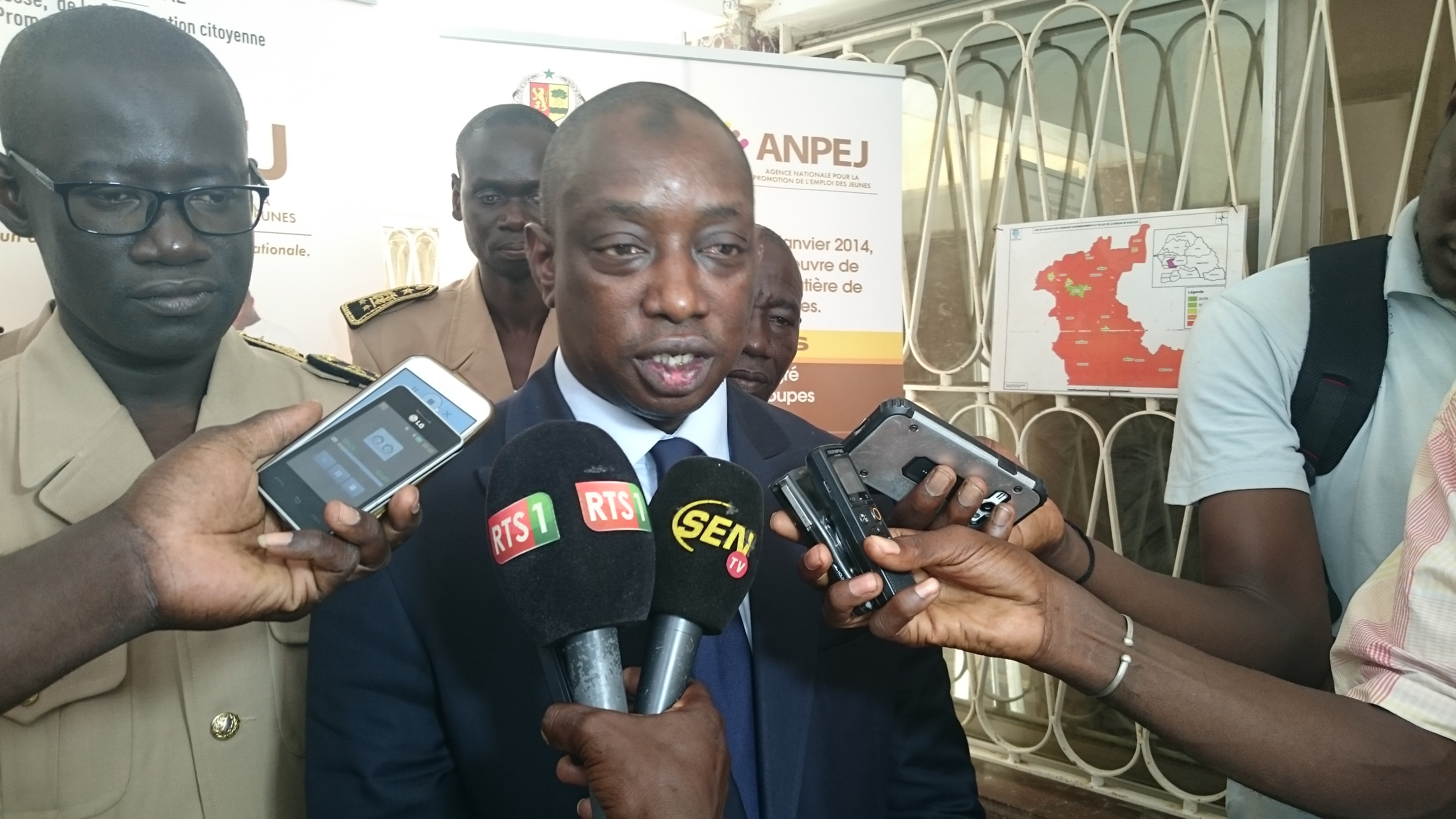 Amadou Lamine Dieng, Dg Anpej : « L'agence a investi pas moins de 226 millions dans la région de Kaolack en terme de financement »