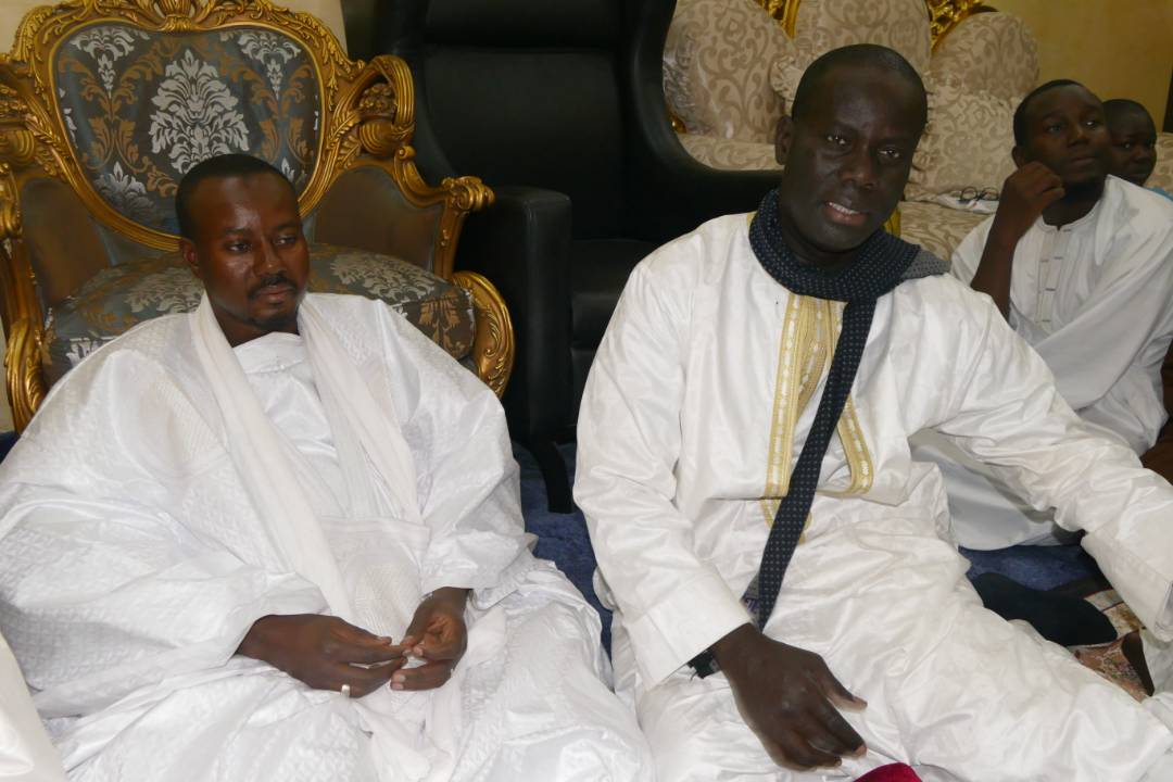 Visite de Malick Gakou chez le Khalife général des Mourides à Touba
