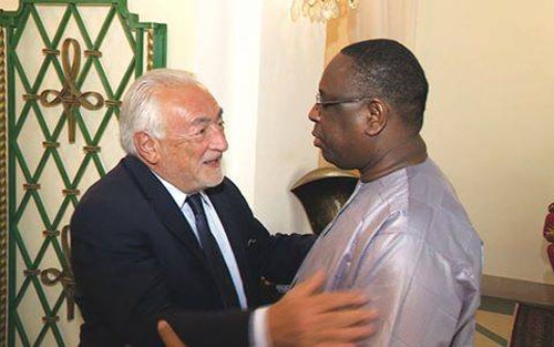 Reconverti conseiller de plusieurs chefs d’Etat africains, DSK peine à convaincre Macky Sall