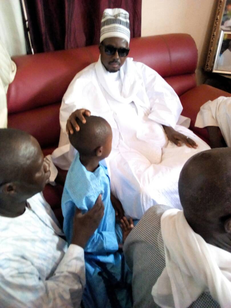 Kaffrine : Serigne Bass Abdou Khadre chez Abdoulaye Vilane pour présenter ses condoléances