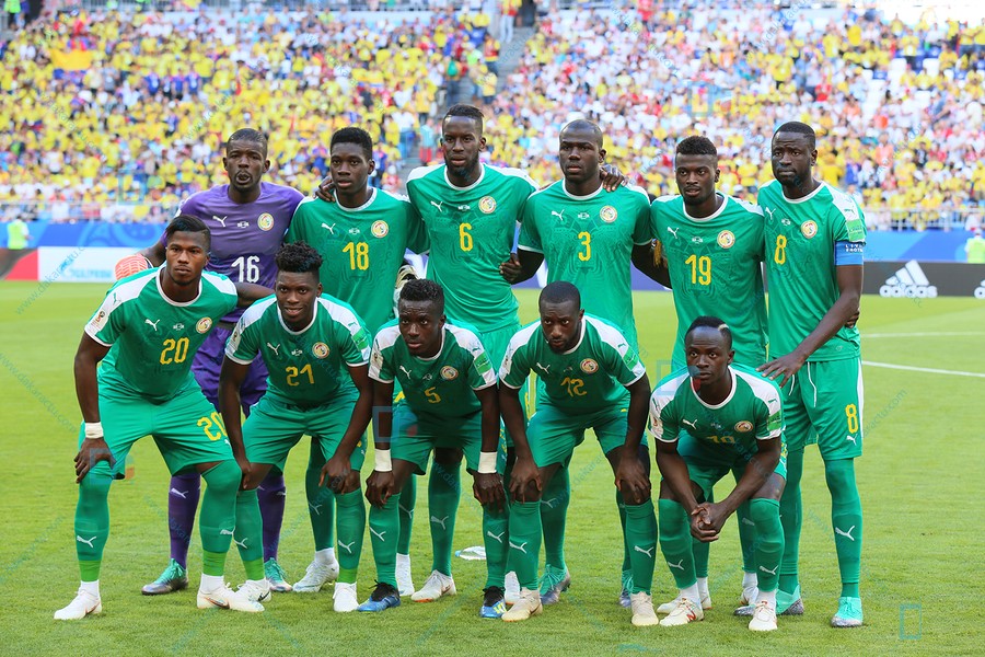 Compo : Les Lions en 4-4-2 avec Diao, Cheikhou et Gassama