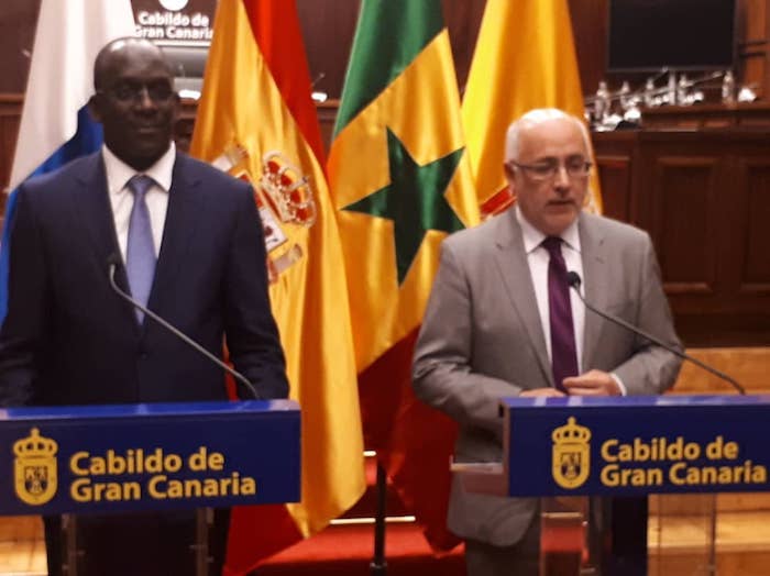Ile de Gran Canaria : Diouf Sarr actionne les leviers de coopération pour une meilleure prise en charge medicale
