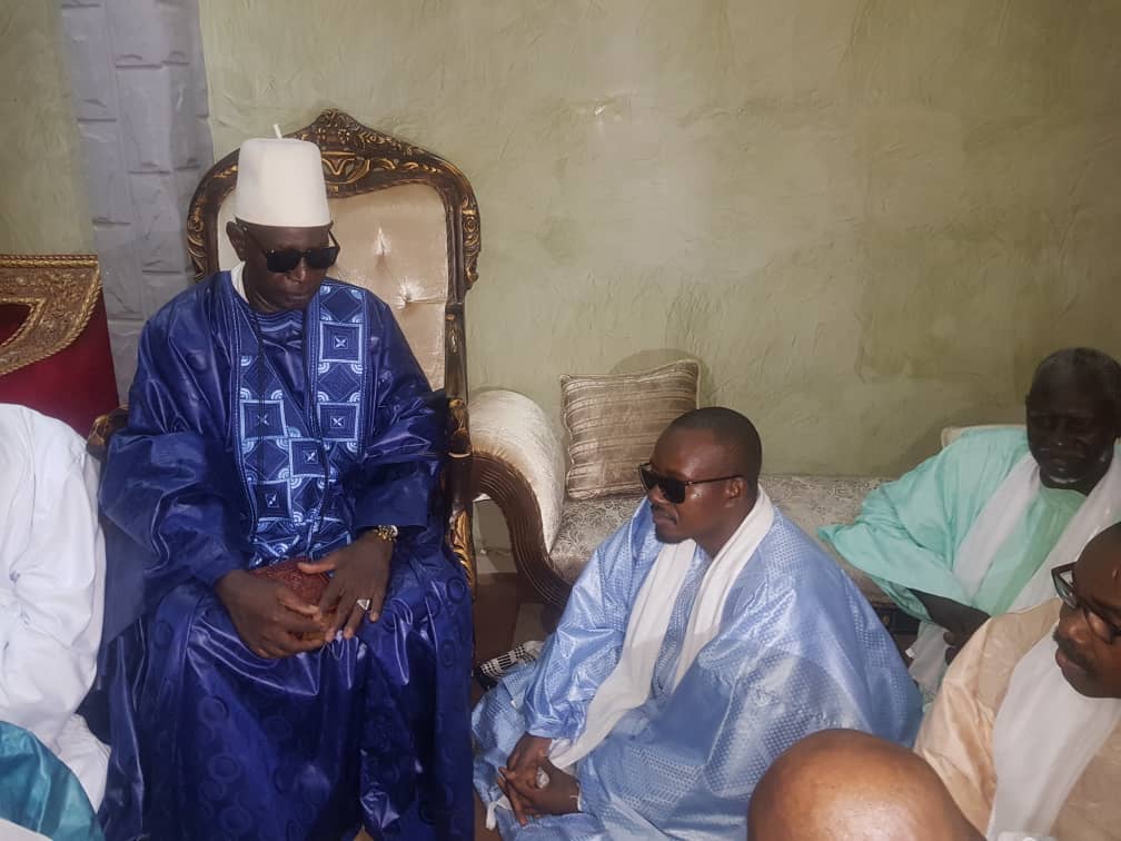 TOUBA - Serigne Bass Abdou Khadre rend visite à Serigne Sidi Abdou Lahad Mbacké