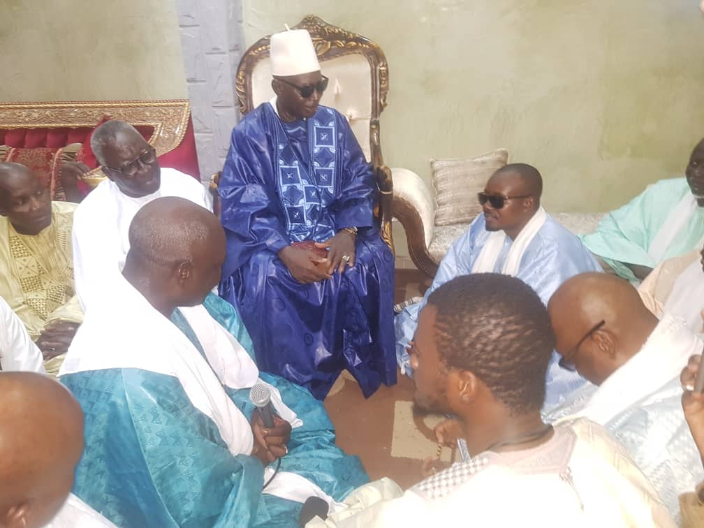 TOUBA - Serigne Bass Abdou Khadre rend visite à Serigne Sidi Abdou Lahad Mbacké