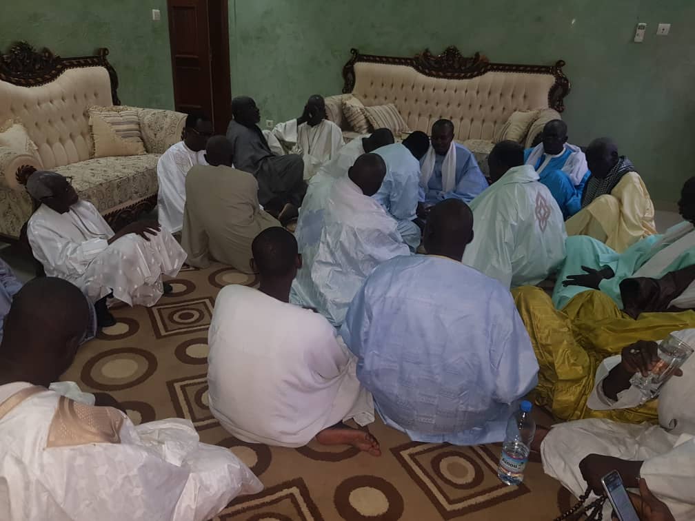 TOUBA - Serigne Bass Abdou Khadre rend visite à Serigne Sidi Abdou Lahad Mbacké