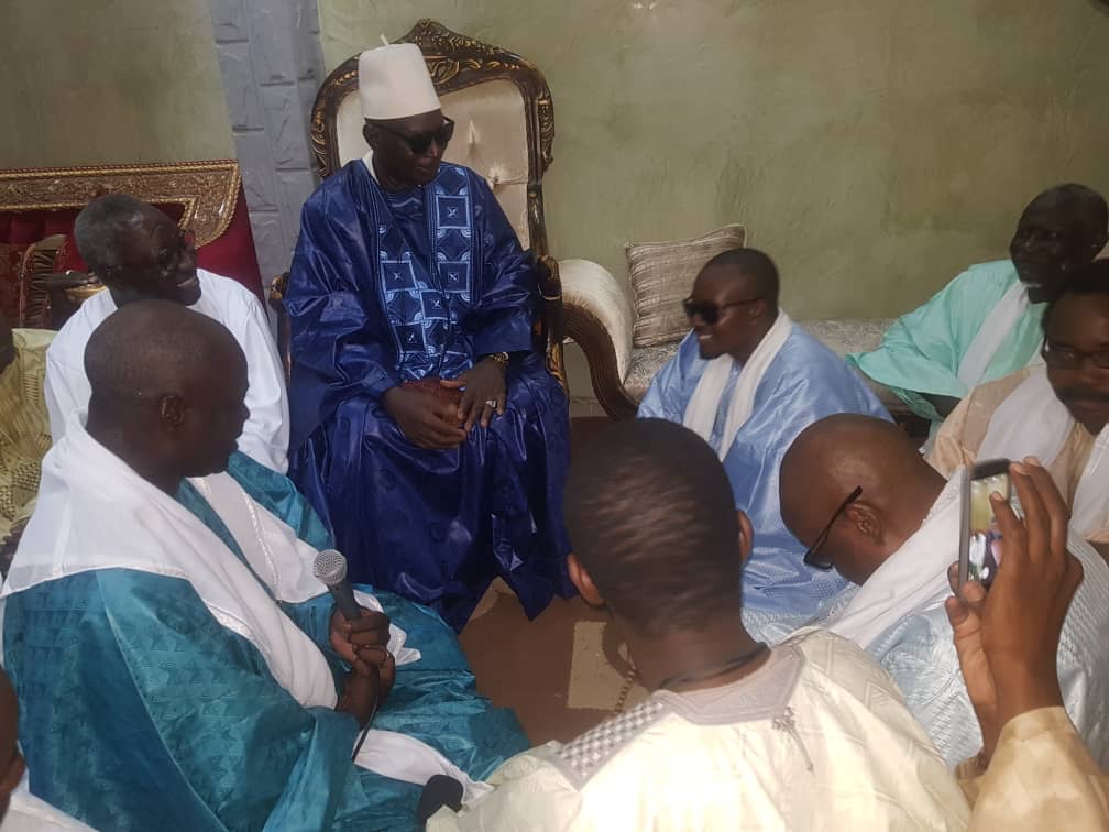TOUBA - Serigne Bass Abdou Khadre rend visite à Serigne Sidi Abdou Lahad Mbacké
