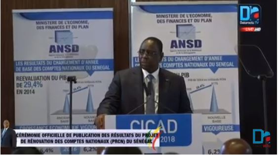 Mise à jour des comptes nationaux : Macky Sall se réjouit