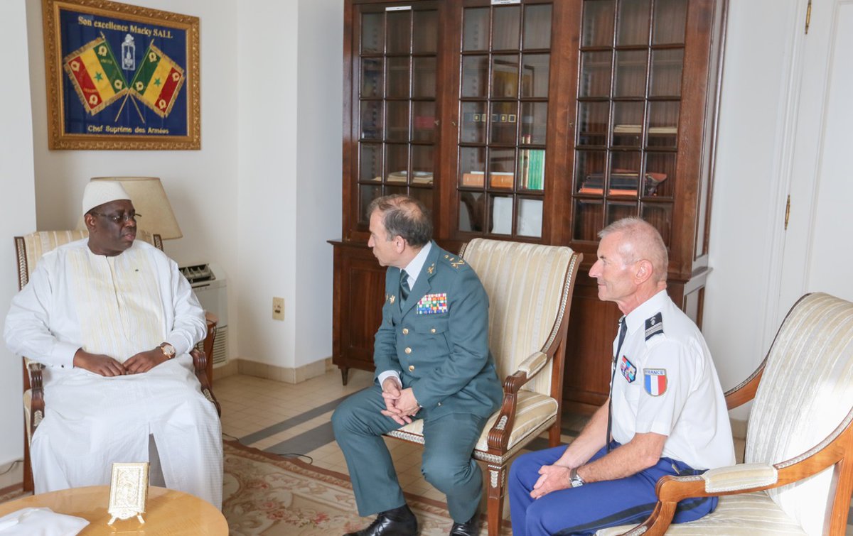Lutte contre le terrorisme : Macky Sall reçoit le directeur espagnol du projet G5 Sahel (Images)