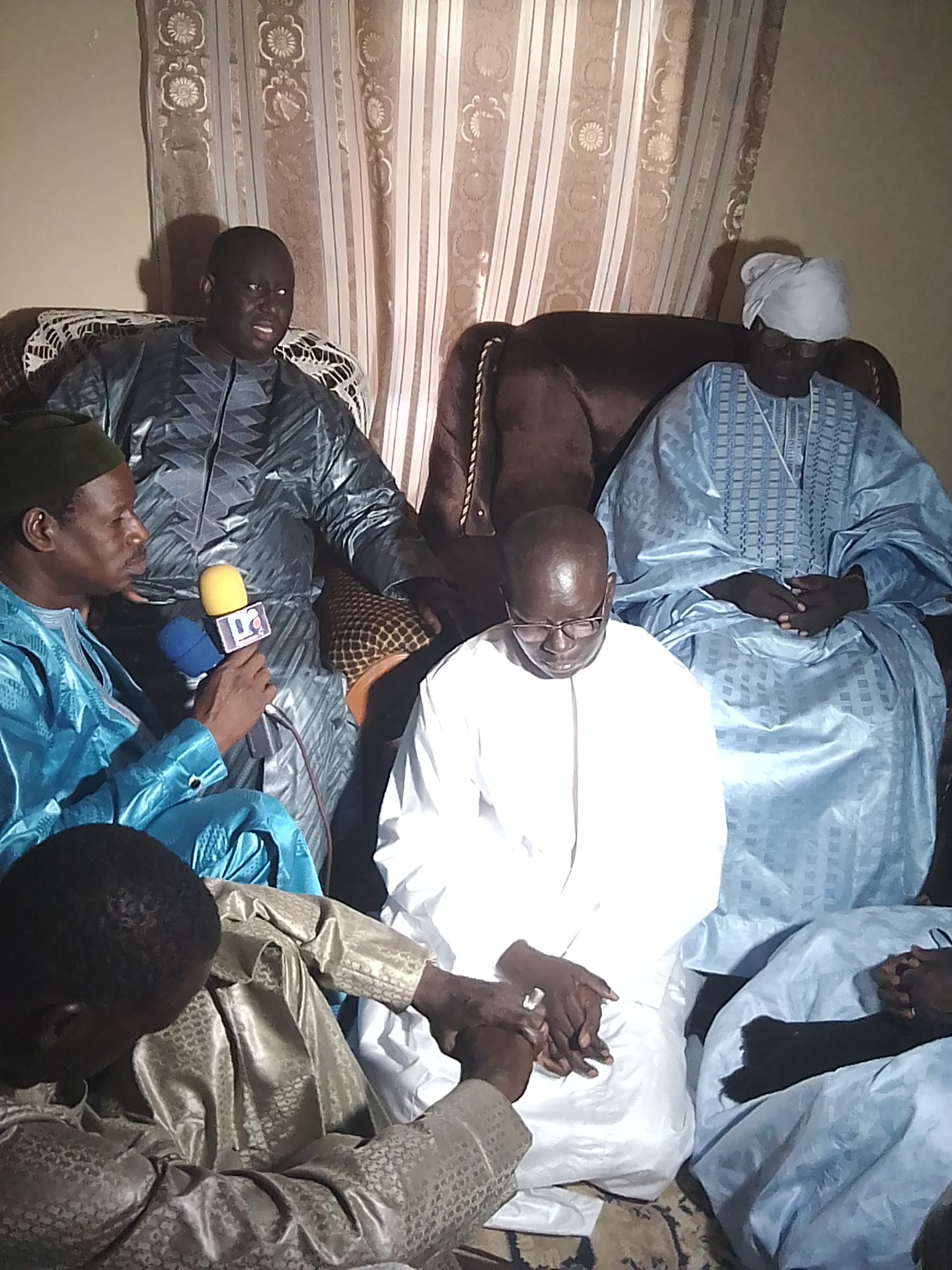NGourane : Le khalife de la famille Mame Cheikh Déthiéllaw Seck, prie pour la réélection du président Macky Sall au premier tour en 2019
