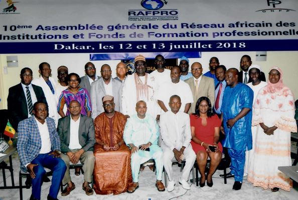 Précision sur la 10éme assemblée générale du réseau africain des institutions et fonds de formation professionnelle (rafpro)