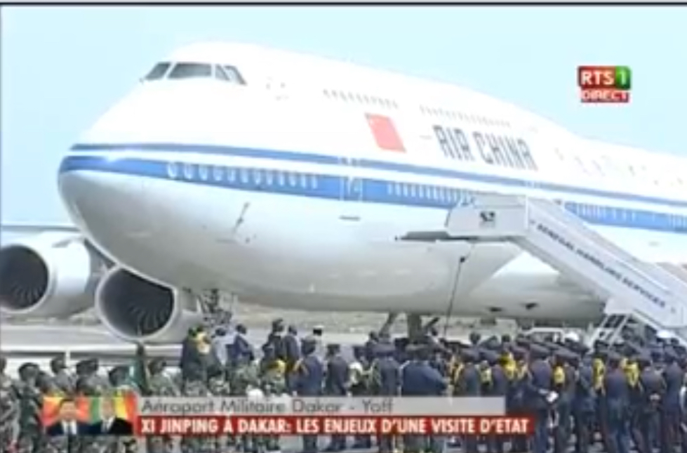 Visite officielle : Le Président chinois Xi Jin Ping est arrivé à Dakar