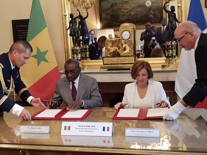 Rencontre entre le Ministre des Affaires Etrangères et des Sénégalais de l’Extérieur et le Ministre français des Armées