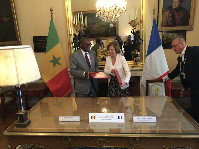 Rencontre entre le Ministre des Affaires Etrangères et des Sénégalais de l’Extérieur et le Ministre français des Armées