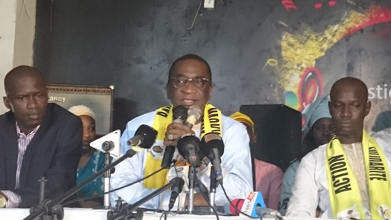 Mamadou Racine Sy à Thiès : " Notre mouvement a décidé de soutenir le président de la République pour sa réélection au premier tour en février 2019 "