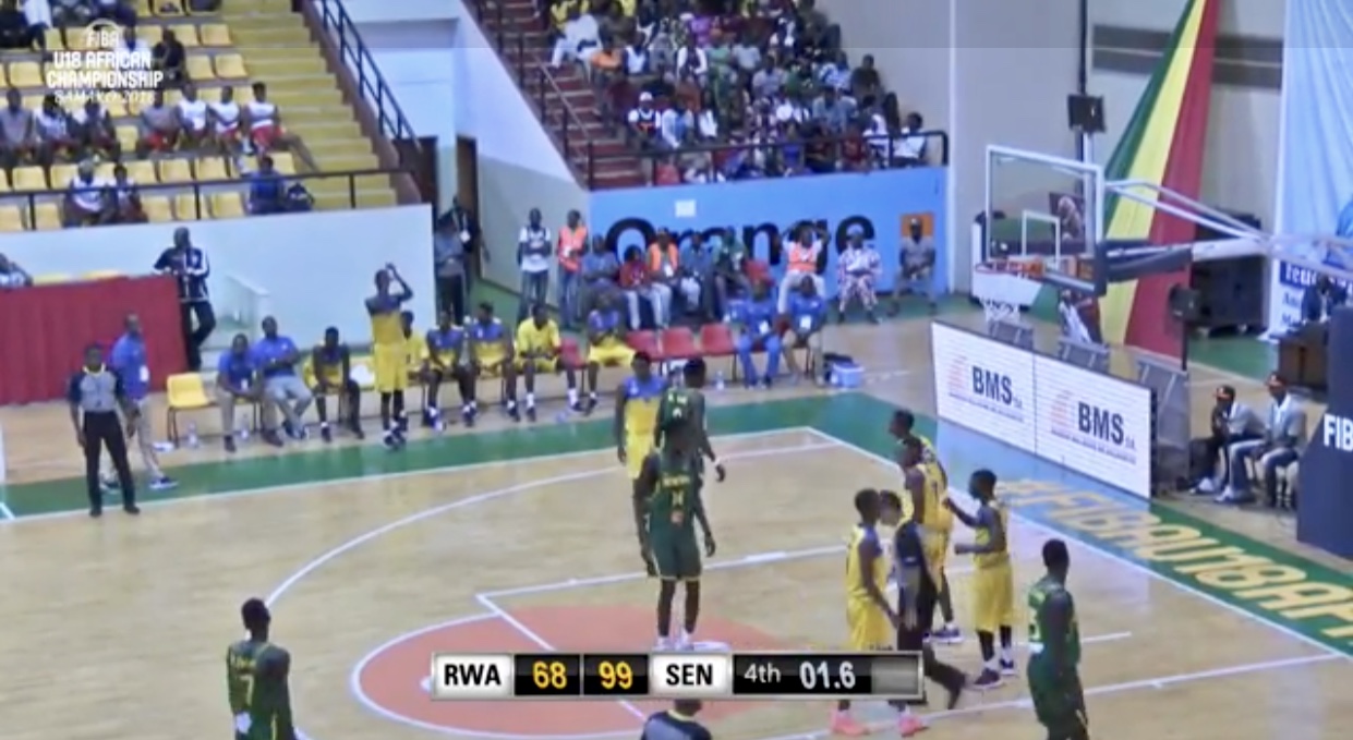 Championnat d’Afrique U18 Basket : Les Lionceaux dominent largement le Rwanda (99-70)