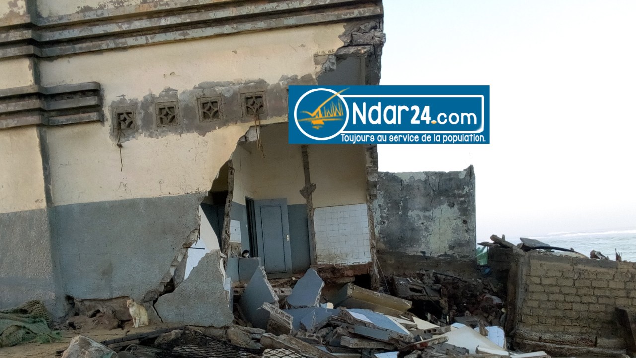 Saint-Louis : Une autre partie de l’école Cheikhou Touré s’est effondrée