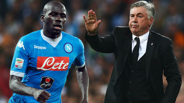 Naples / Koulibaly, Ancelotti menace encore : "Si cela se reproduit, nous arrêterons de jouer"