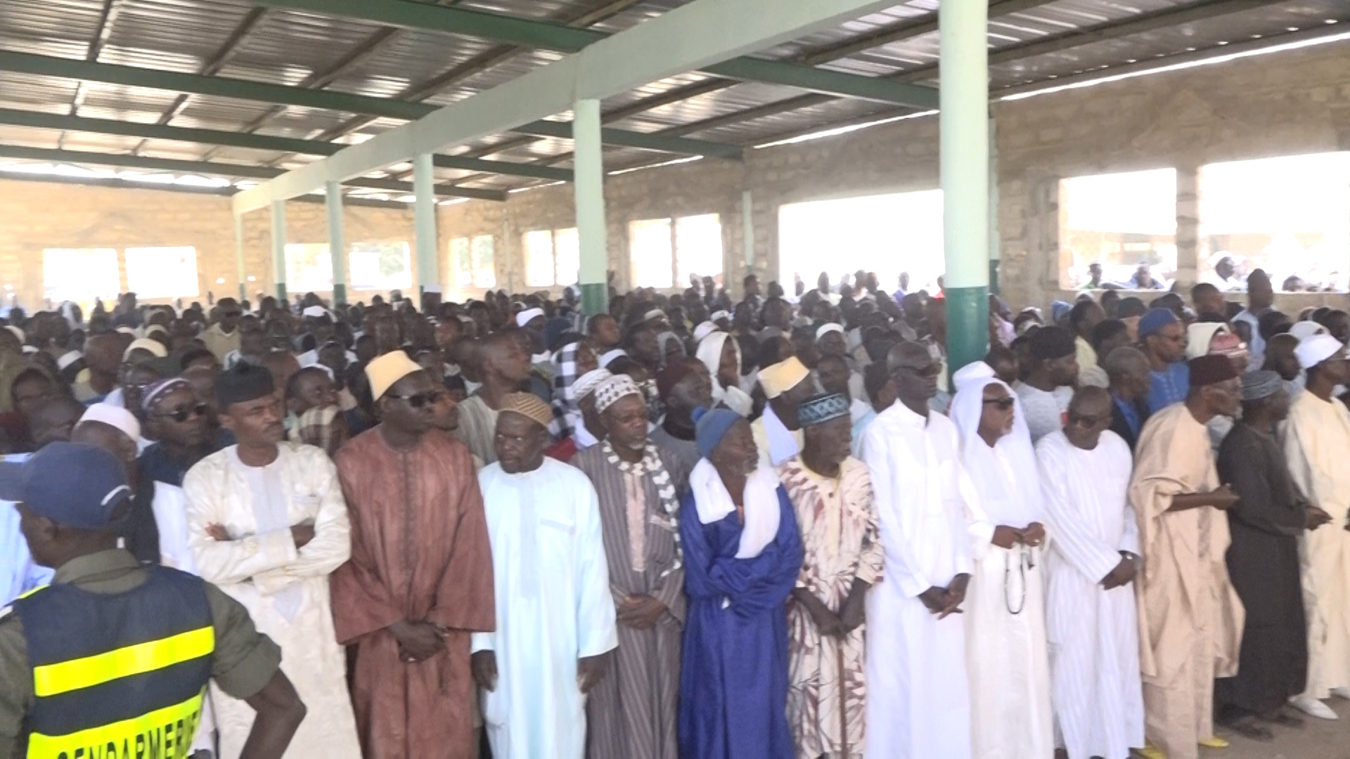 Les images de l'inhumation de Ahmed Bachir Kounta à Ndiassane