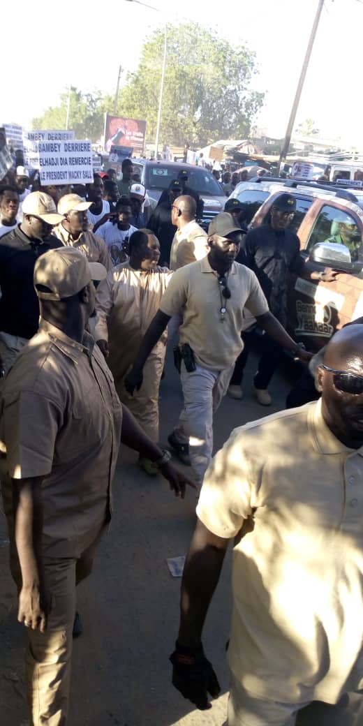 (IMAGES) La mobilisation d'El Hadj Dia lors du meeting d'ouverture du candidat Macky Sall à Mbacké