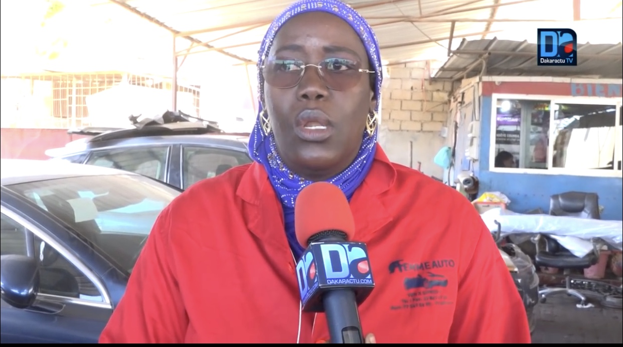 Spécial 8 Mars Ndèye Coumba Mboup, l'itinéraire d'une mécanicienne