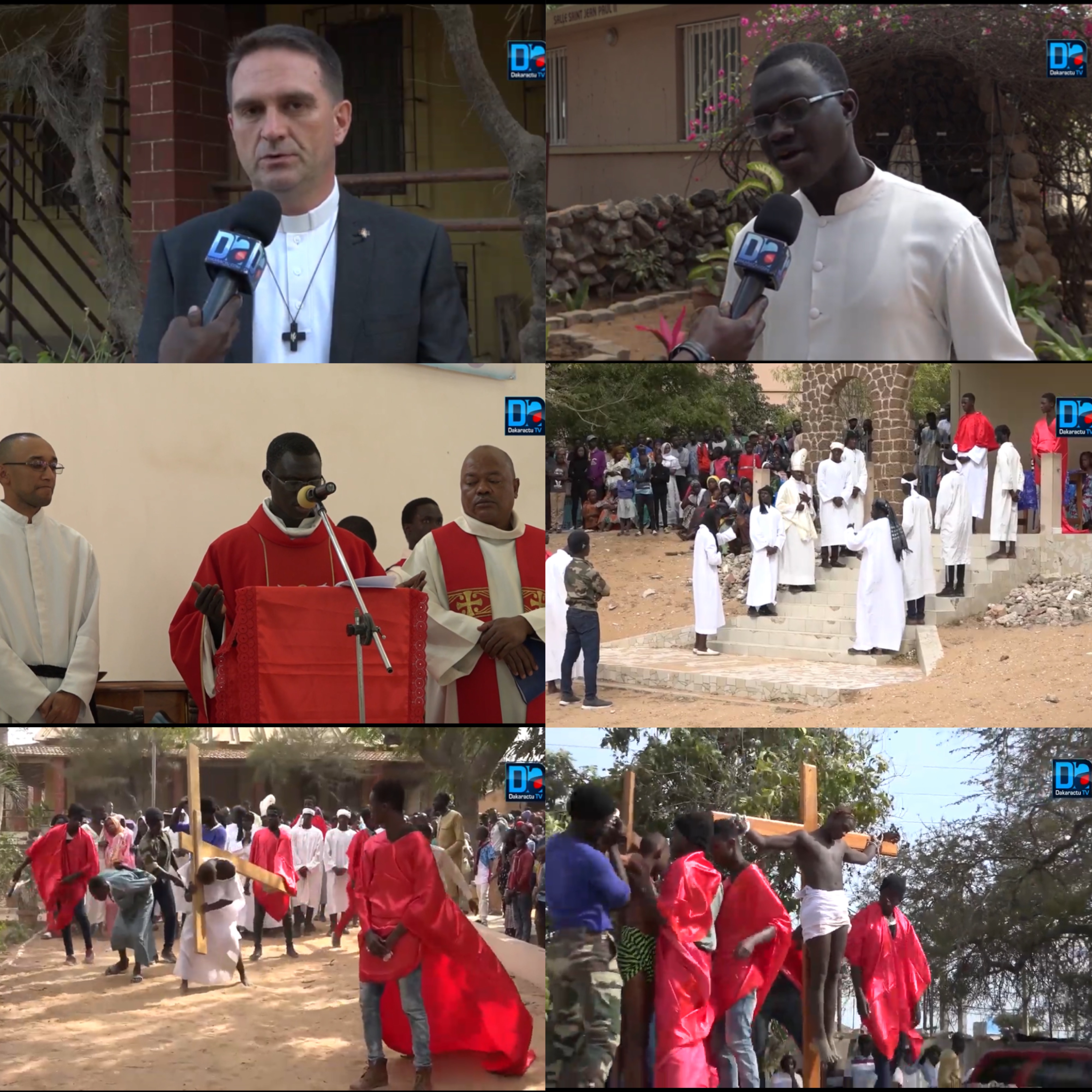 Vendredi Saint La passion du Christ revisitée à Notre Dame du CapVert